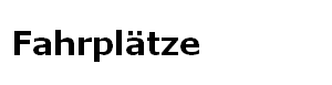 Fahrpltze