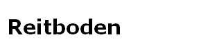Reitboden