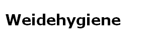 Weidehygiene